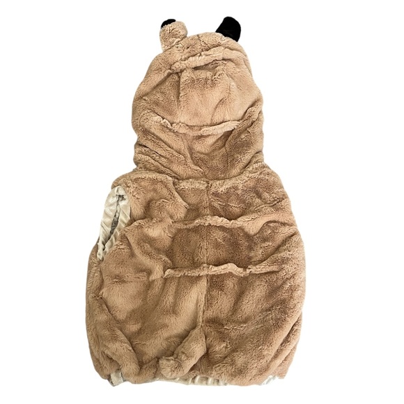 Kids Child Plush Puppy Dog Costume, Tan, size Small 2YO - Picture 2 of 3